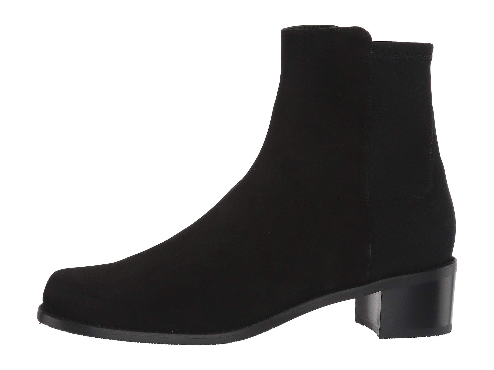 Ботинки Stuart Weitzman Easyon Reserve Bootie, Black Suede/Stretch Gabardine — фото 2