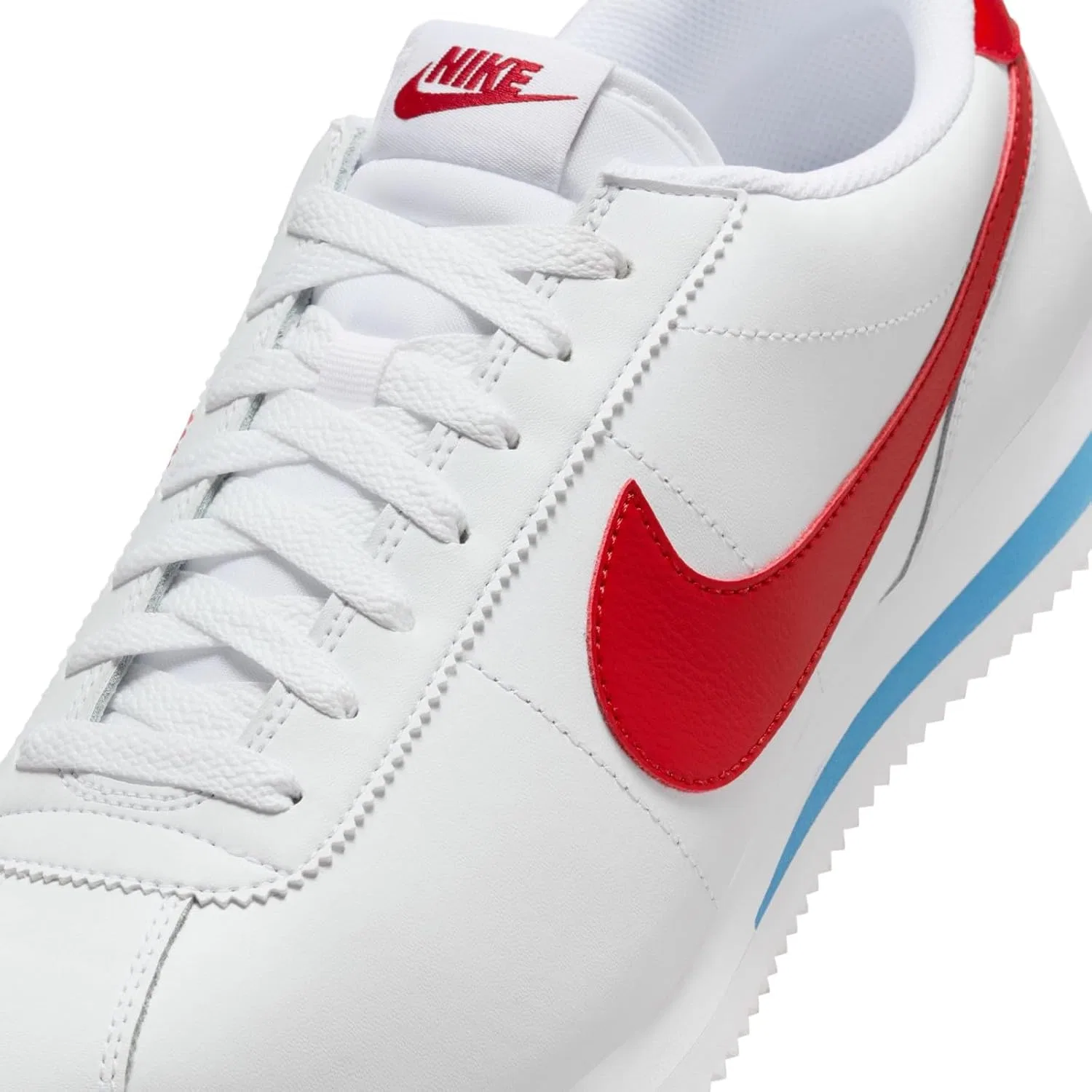 Мужские кроссовки Nike Cortez, белый/красный/синий — фото 4