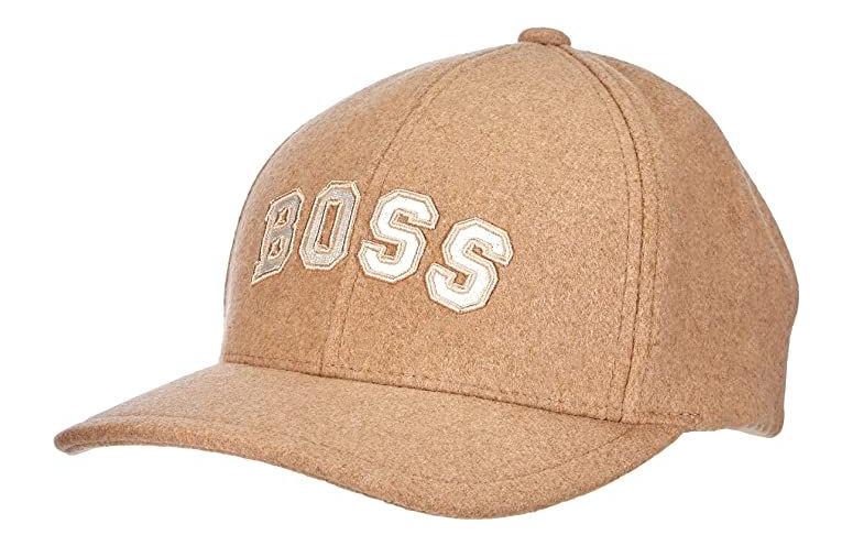 

HUGO BOSS Бейсболка унисекс светло-коричневая, Light Umber