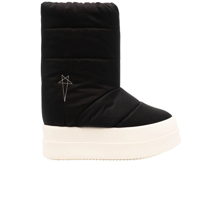 Кроссовки Rick Owens Wmns DRKSHDW Stivali Imbottiti Mega Bumper Lunar 'Black Pearl', черный