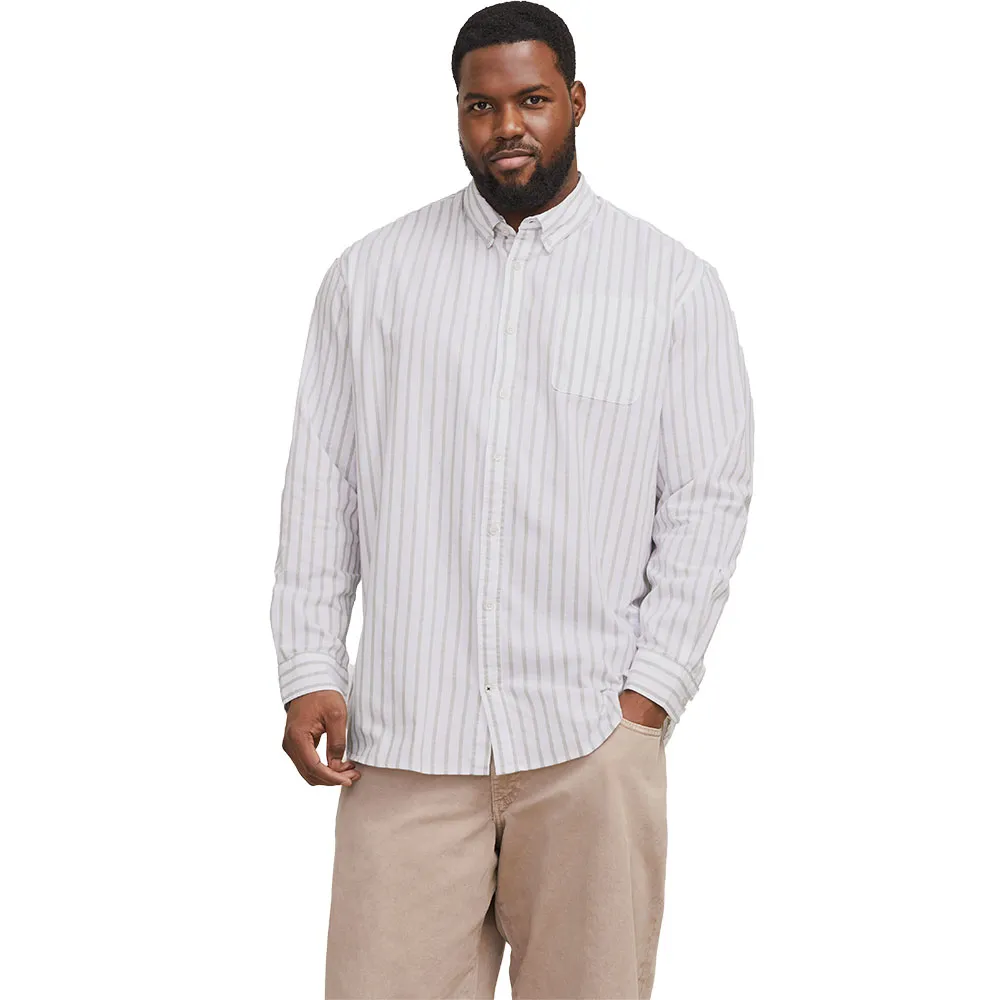 

Рубашка Jack & Jones Oxford Plus Size, белый