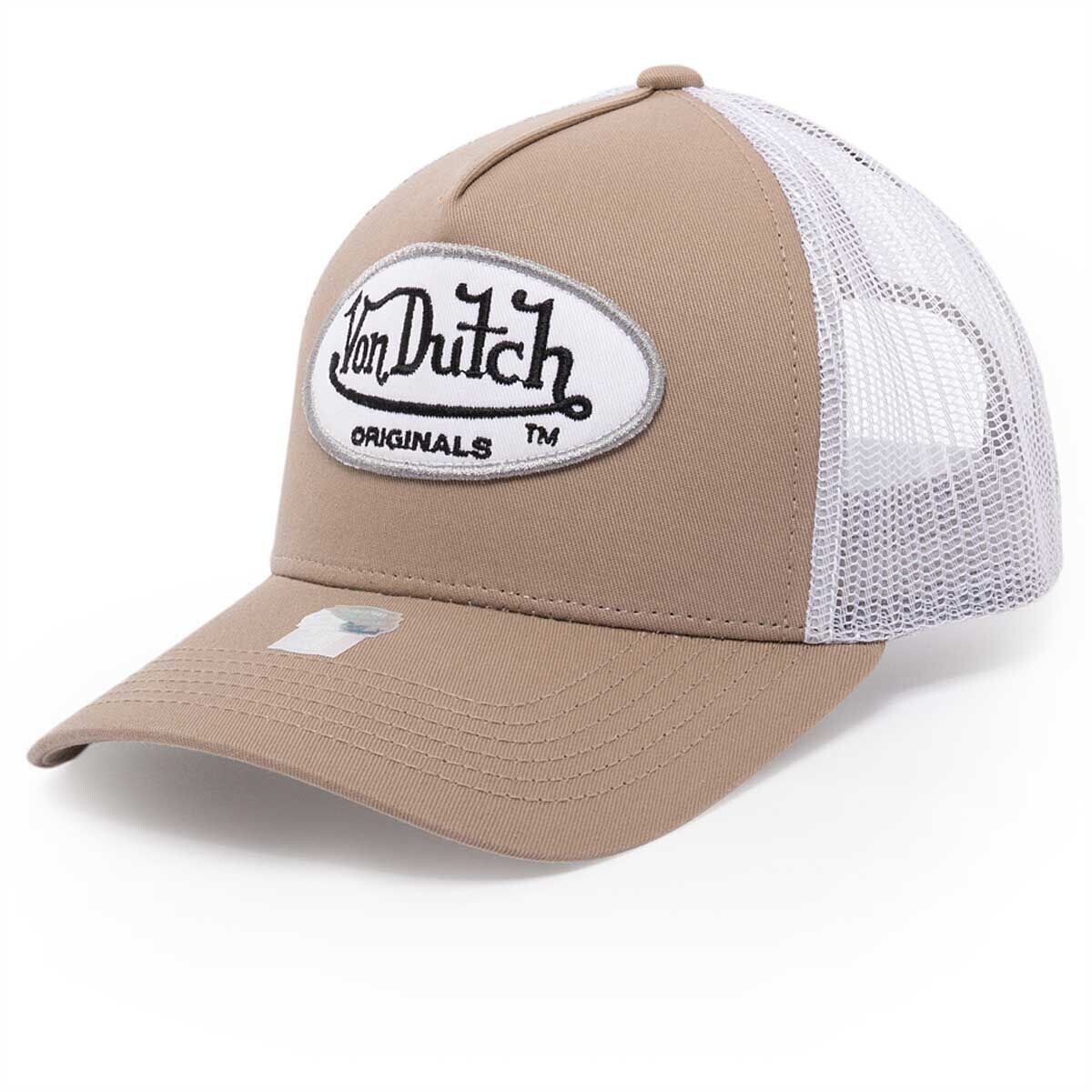 

Кепка Trucker Boston Von Dutch, цвет Mokka/Weiß