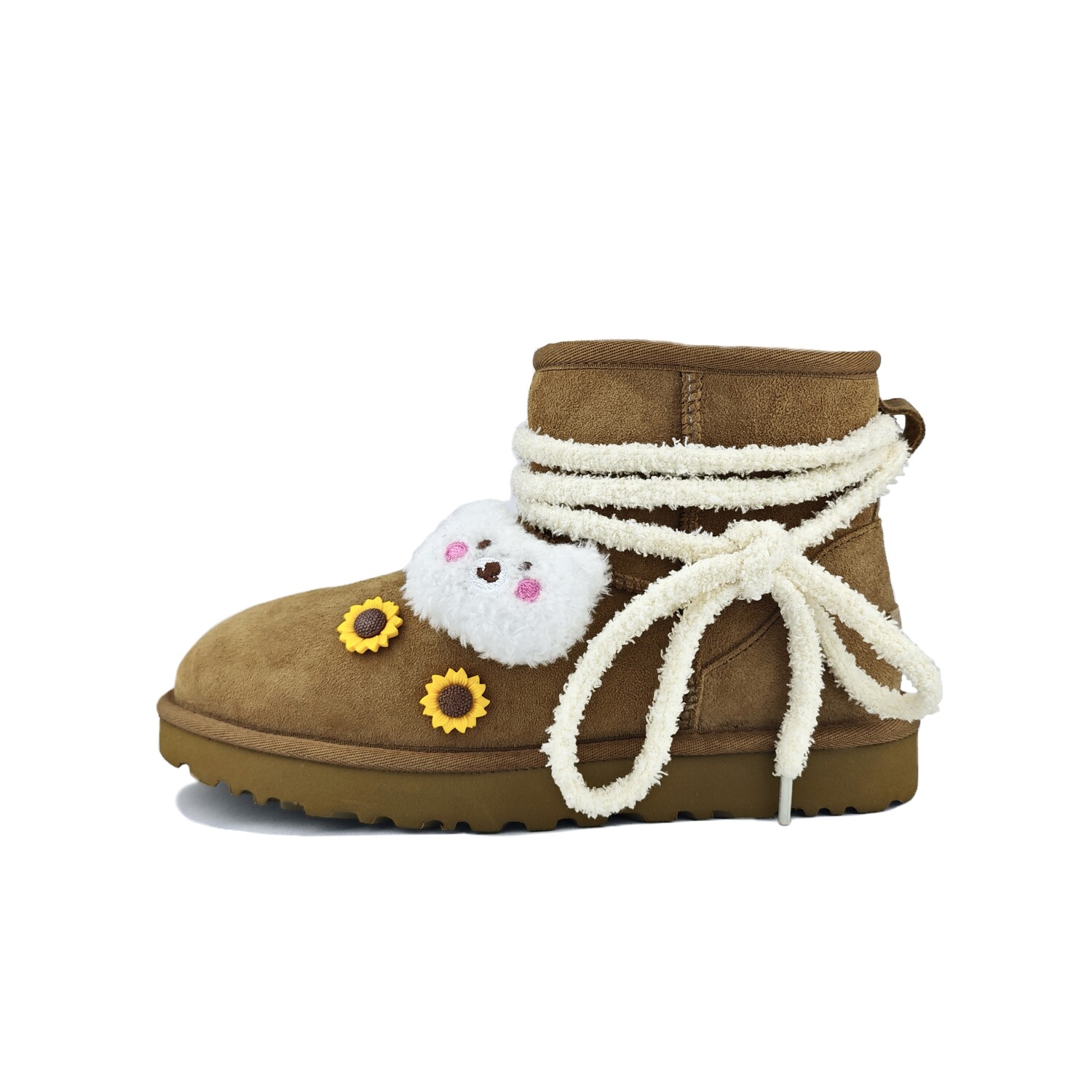 

CLASSIC MINI Зимние ботинки женские каштановые Ugg, цвет Chestnut