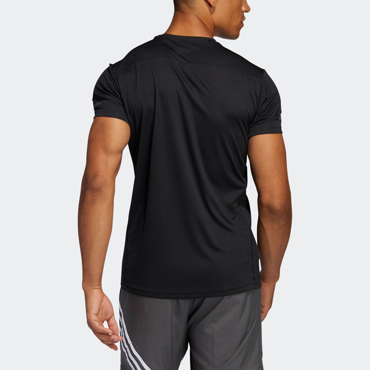 Футболка «Run It» Adidas, черный — фото 4