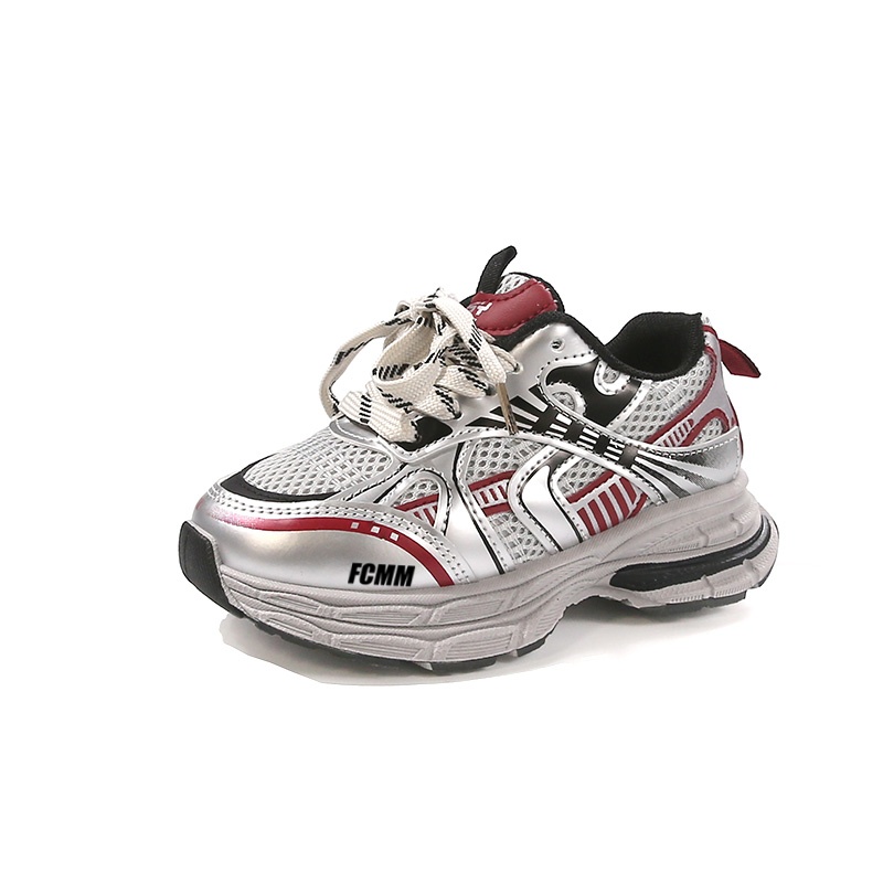 

Противоскользящая и дышащая повседневная обувь для детей FCMM, красный