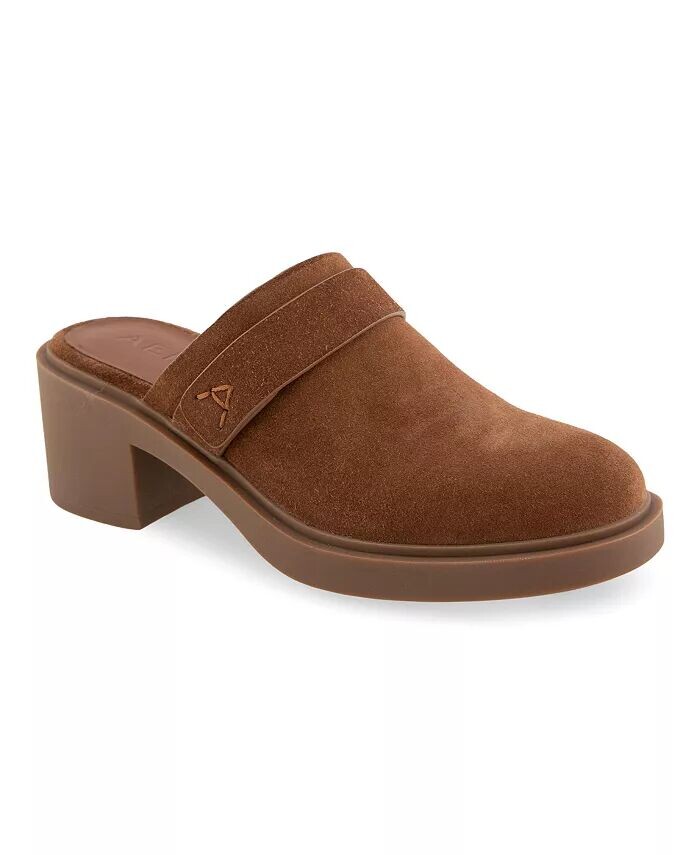 

Женские мюли Gunda на блочном каблуке Aerosoles, коричневый