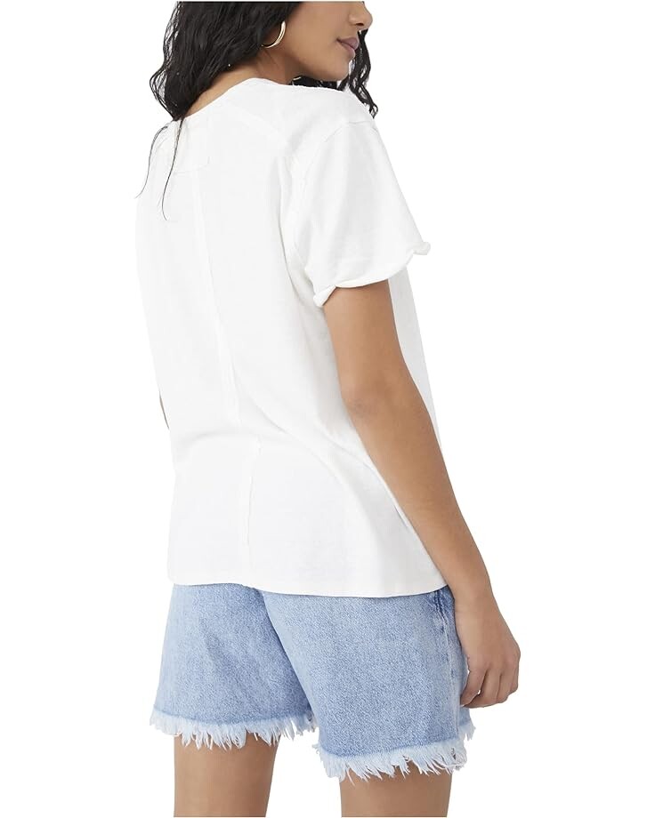 

Футболка Free People Boyfriend Tee, цвет Gardenia