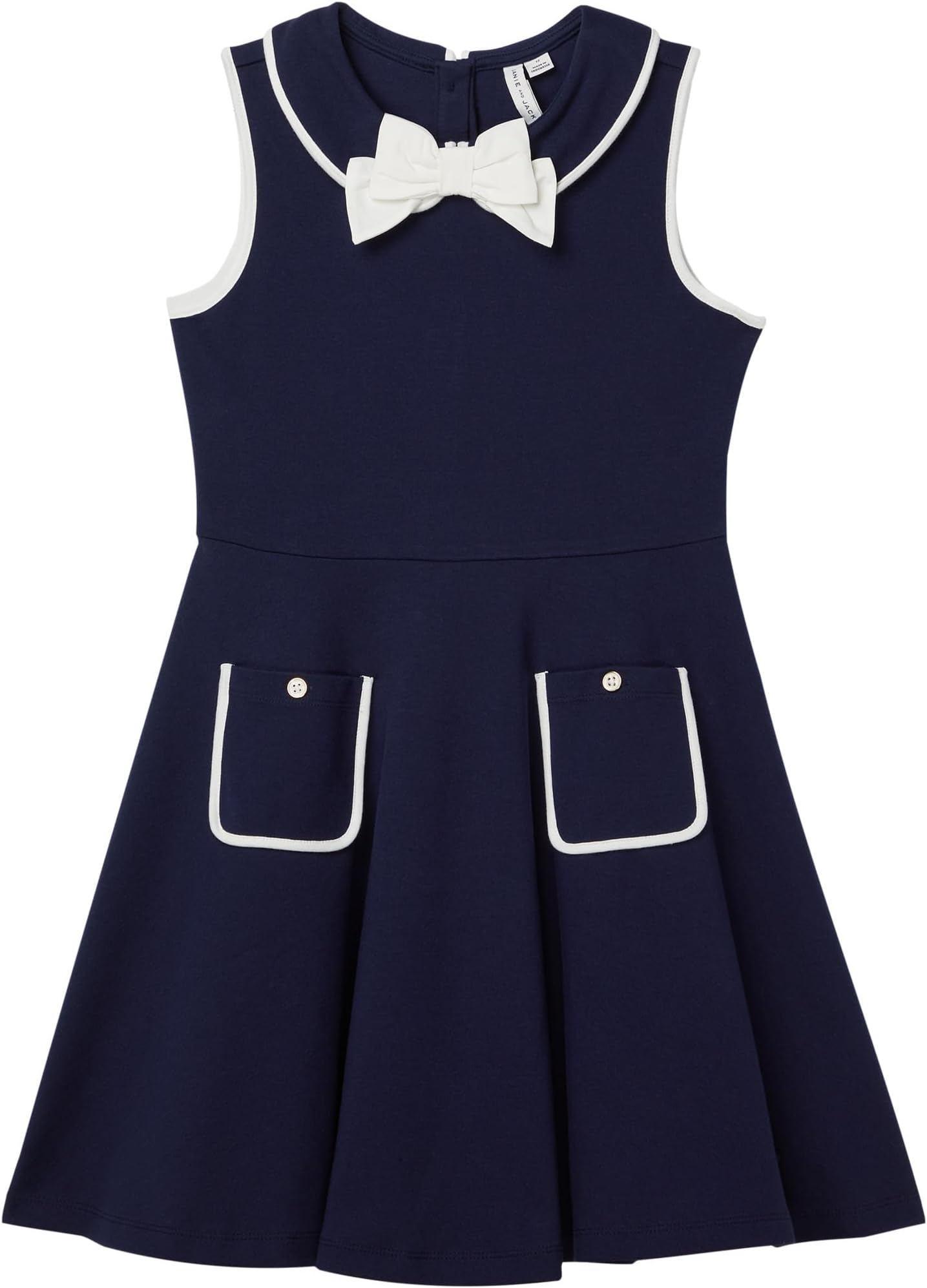 

Платье Janie and Jack Ponte Knit Dress, цвет Navy Blue
