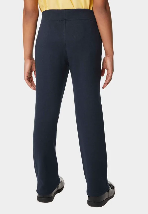 Обычные школьные спортивные брюки Marks & Spencer, Navy Mix — фото 3