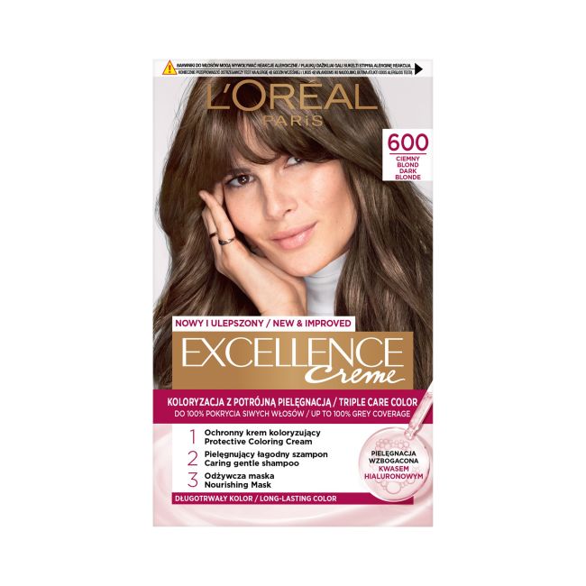 

Краска для волос L'Oreal Excellence L'oreal Paris, цвет 6 dark blonde