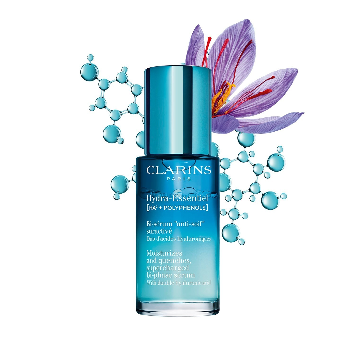 Сыворотка Clarins — Для лица hydra-essentiel ha² hydra-essentiel bi-sérum anti-soif suractivé , объем, 30 мл — фото 2