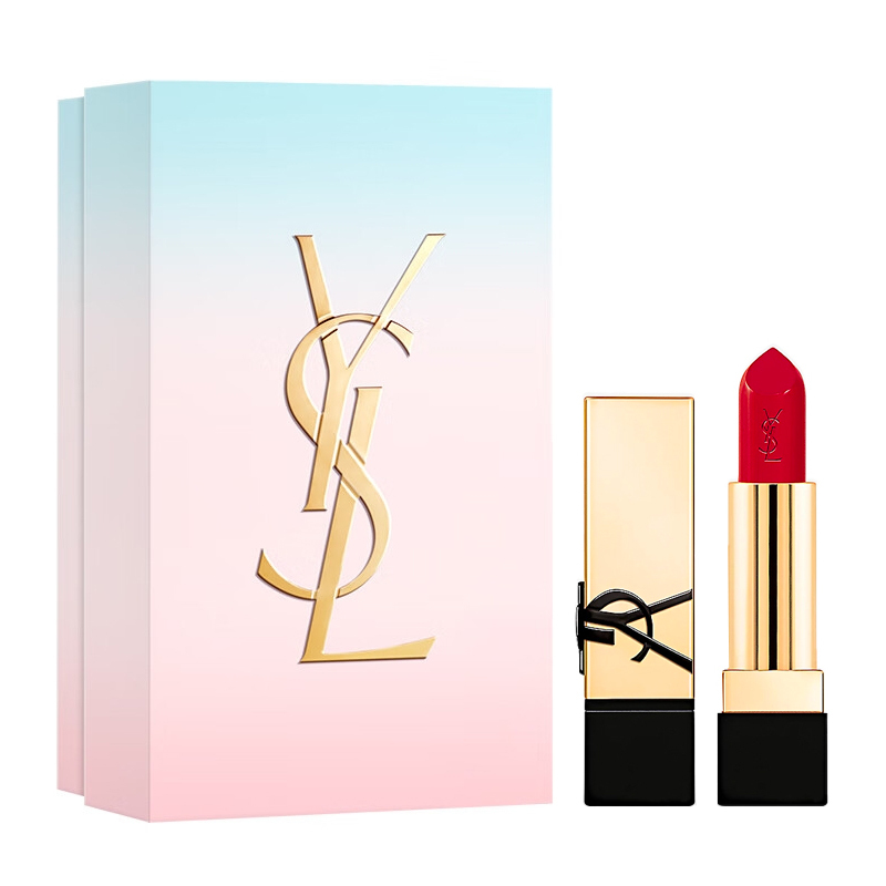 Твилайт Даун Цилиндр Бокс Помада Сатин Комплексия Брайтенинг 3.8г SAINT LAURENT, #n1 белый peach nude — фото 4