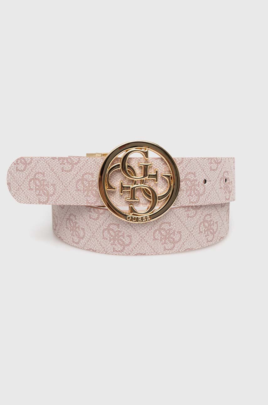 

Guess NOELLE двусторонний ремень, розовый