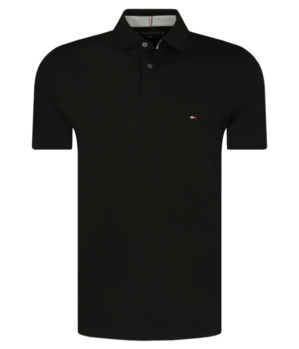 Поло 1985 regular fit Tommy Hilfiger, черный