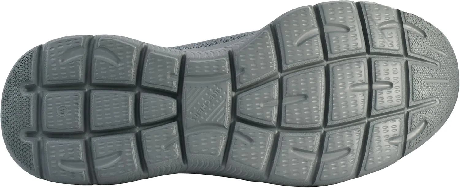 Кроссовки модные Skechers серый — фото 4