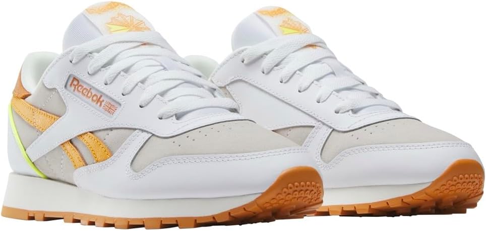 Кроссовки Reebok Classic Leather для мужчин, белый — фото 2