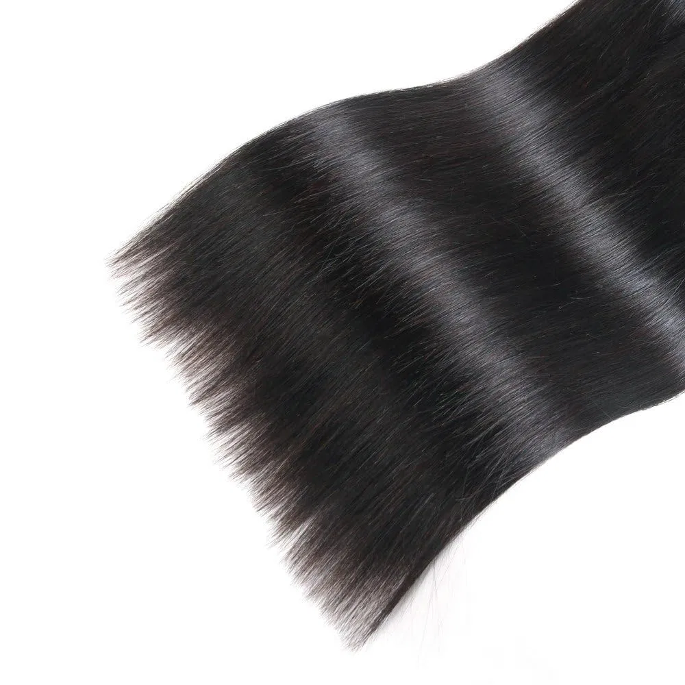 Прямые натуральные волосы для наращивания 300 г от Virgin Hair Urshiney — фото 4