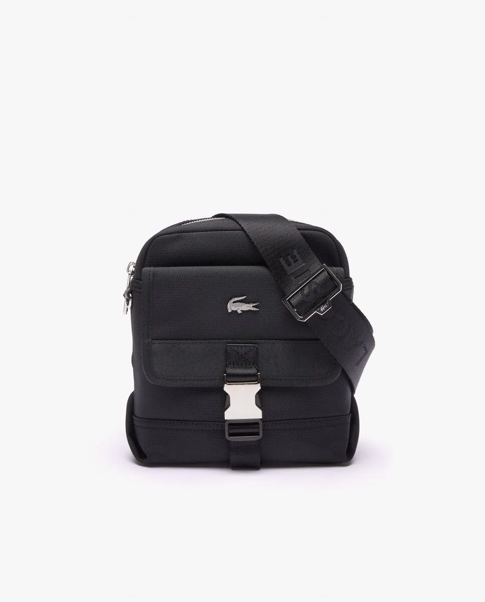 

Сумка для камеры Kome из нейлона с внешним карманом Lacoste, черный