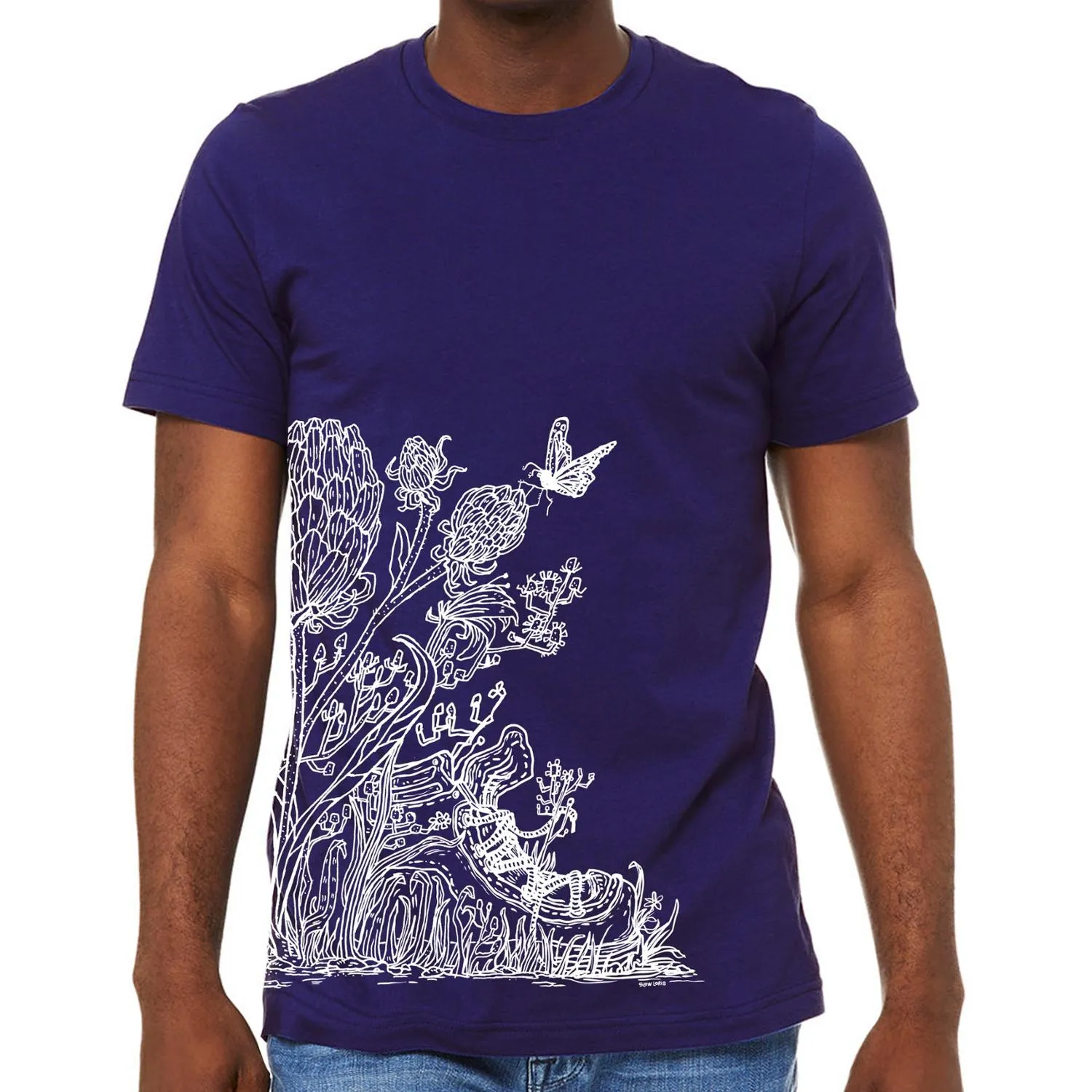 

Футболка Boot and Clover Slow Loris, Purple