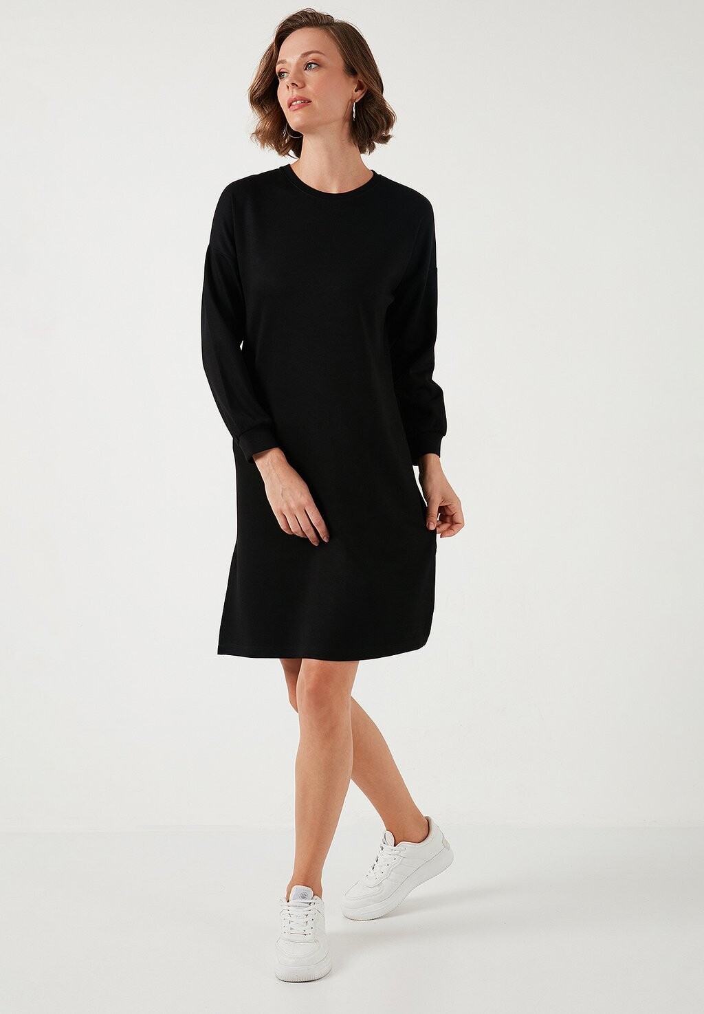 

Платье из джерси REGULAR FIT LELA, черный