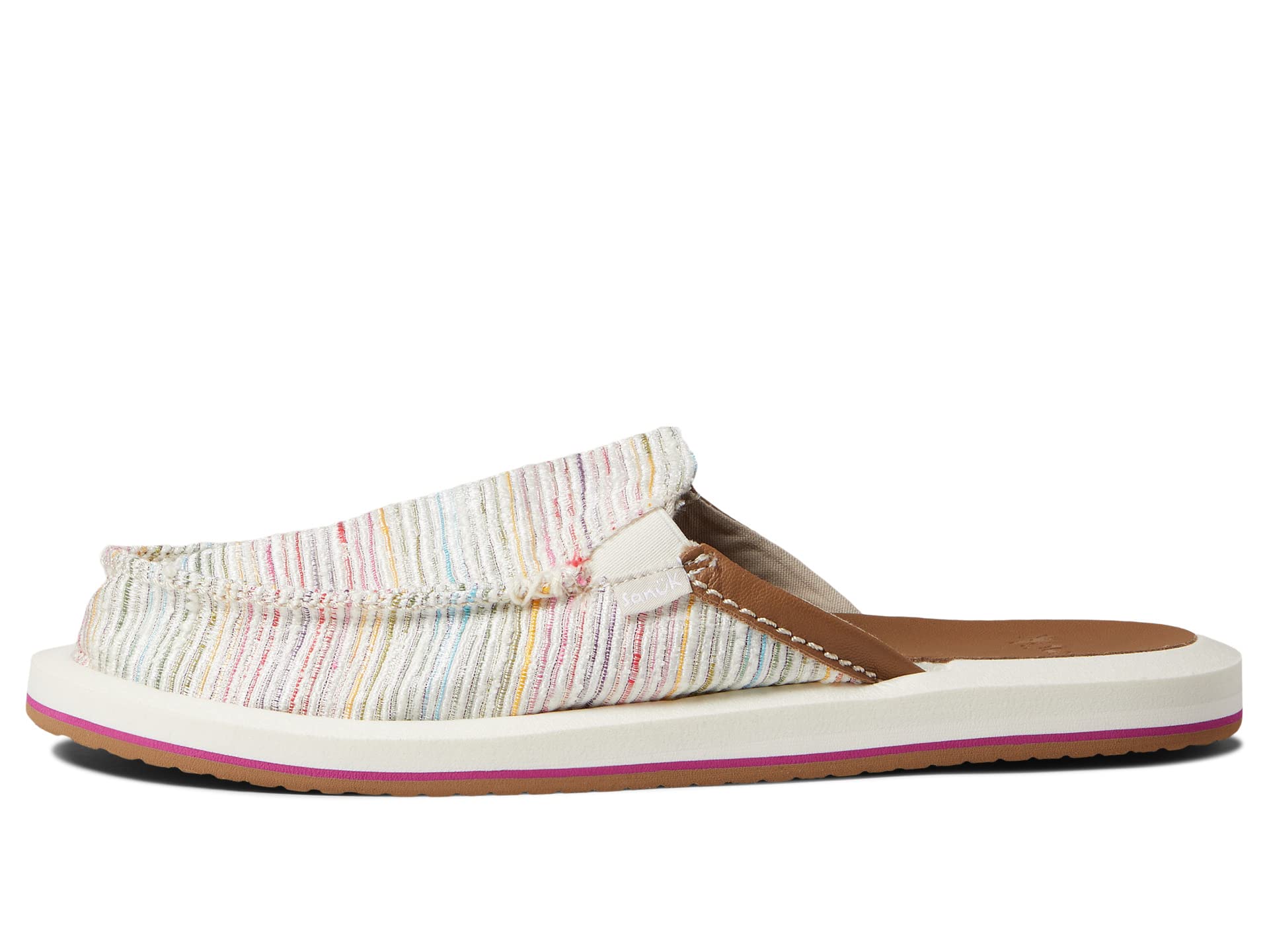 Кроссовки Sanuk You Got My Back Soft Top Summer Cord, Rainbow — фото 4