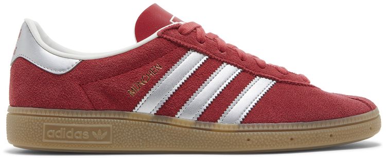 

Кроссовки adidas Munchen 'Scarlet Gum', красный