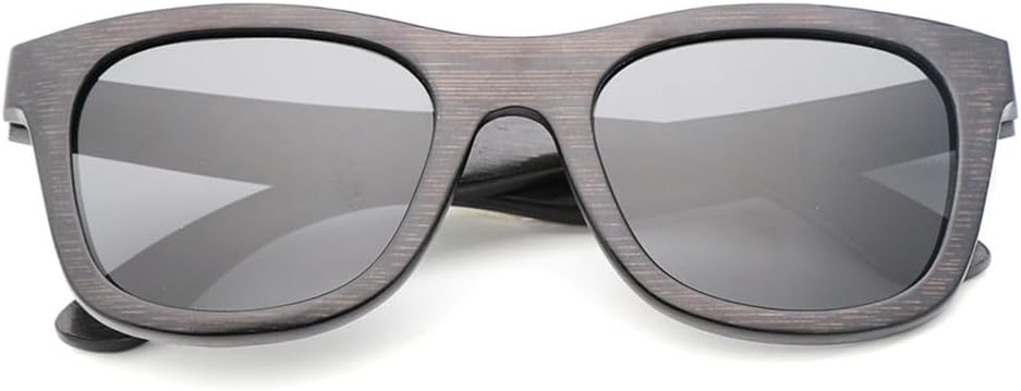 

Модные бамбуковые солнцезащитные очки в стиле ретро, ​​женские квадратные поляризованные очки, мужские солнцезащитные очки для вождения с защитой от УФ-излучения UV 400 UJNHGQ, Gray