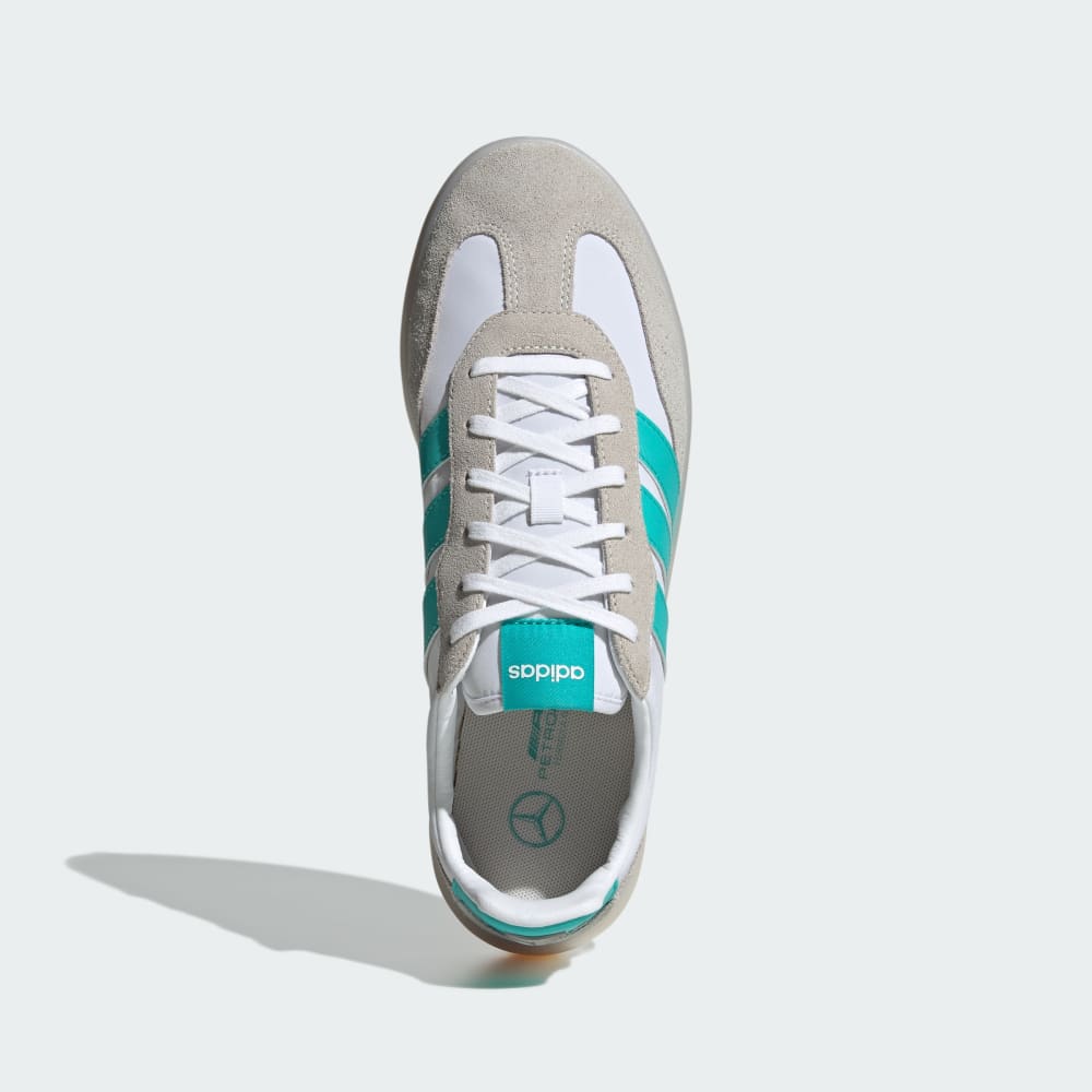Кроссовки Adidas Mercedes - AMG Petronas Formula One Team Barreda Decode Shoes, цвет Cloud White/Semi Mint Rush/Core White — фото 2