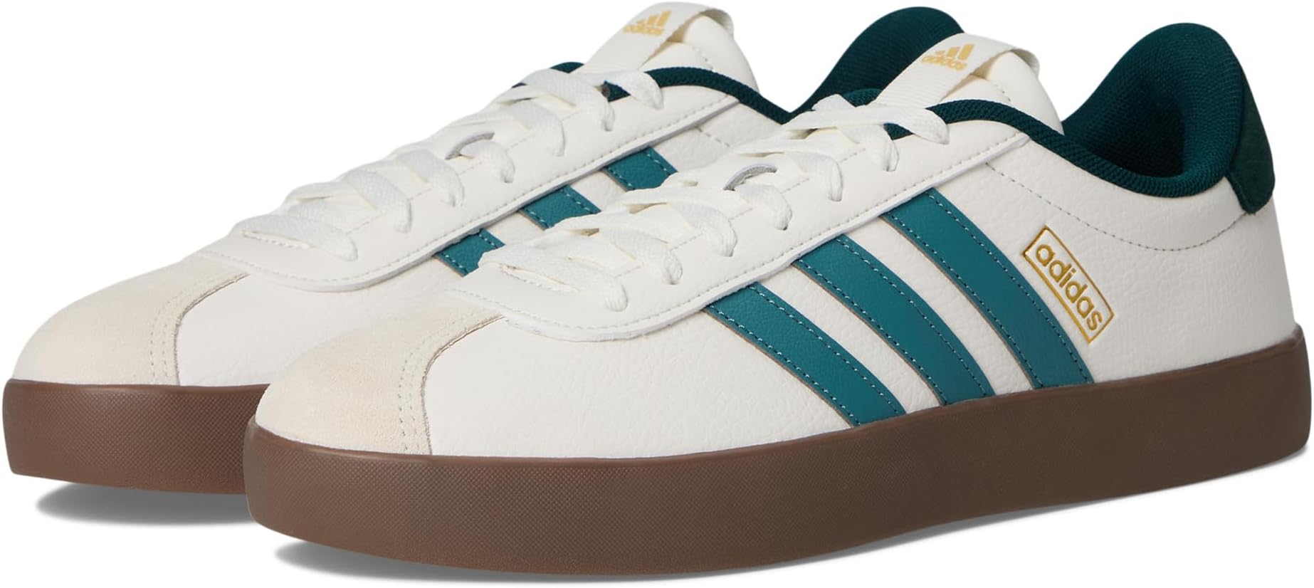 

Кроссовки adidas VL Court 3.0, цвет White/Preloved Teal/Aurora Ivy