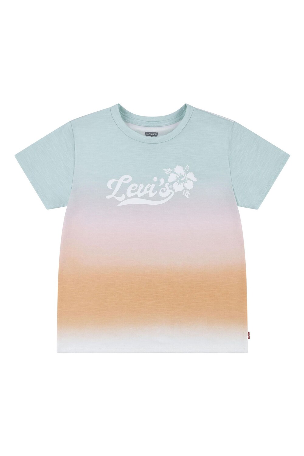

Футболка с логотипом Tye Dyed и эффектом омбре Levi'S, розовый