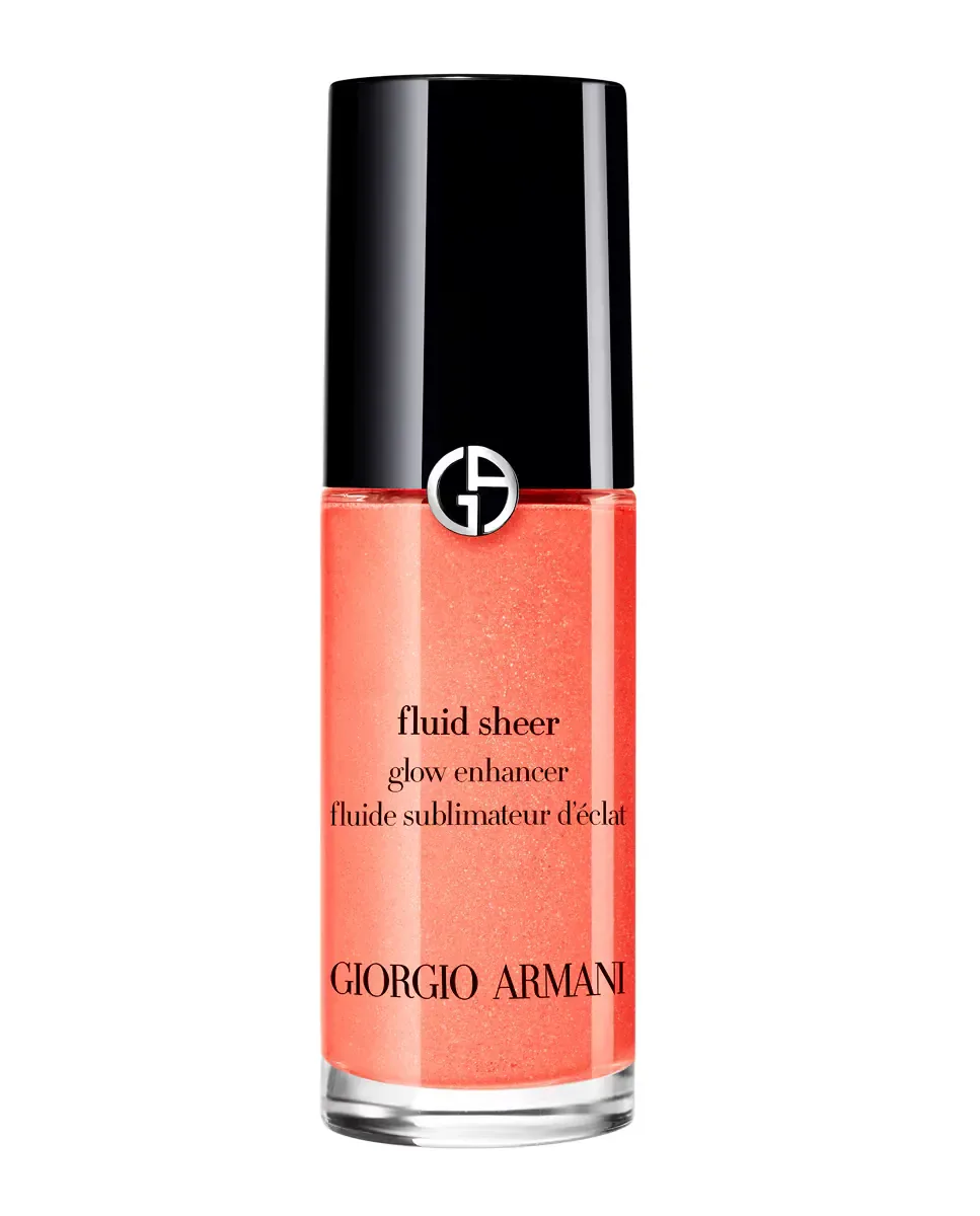 Жидкий хайлайтер Fluid Sheer Легкое сияющее покрытие Giorgio Armani, 5