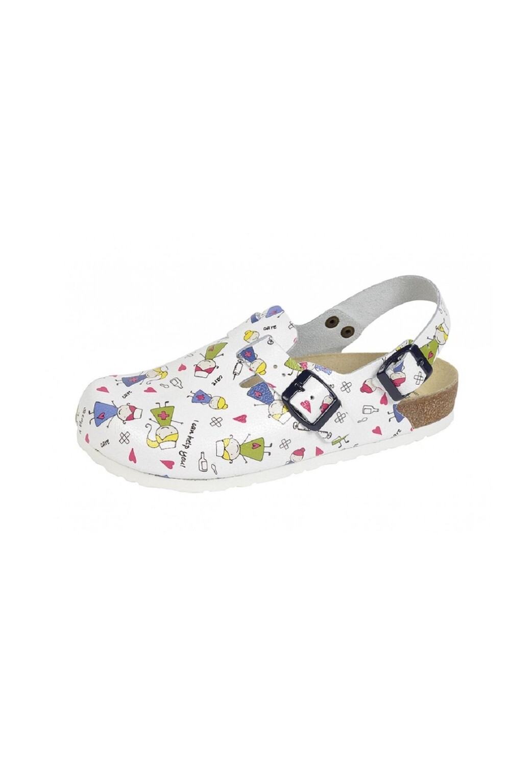 Органические сабо/лабораторная обувь для здоровья Schuhmode Weeger, цвет Schwester
