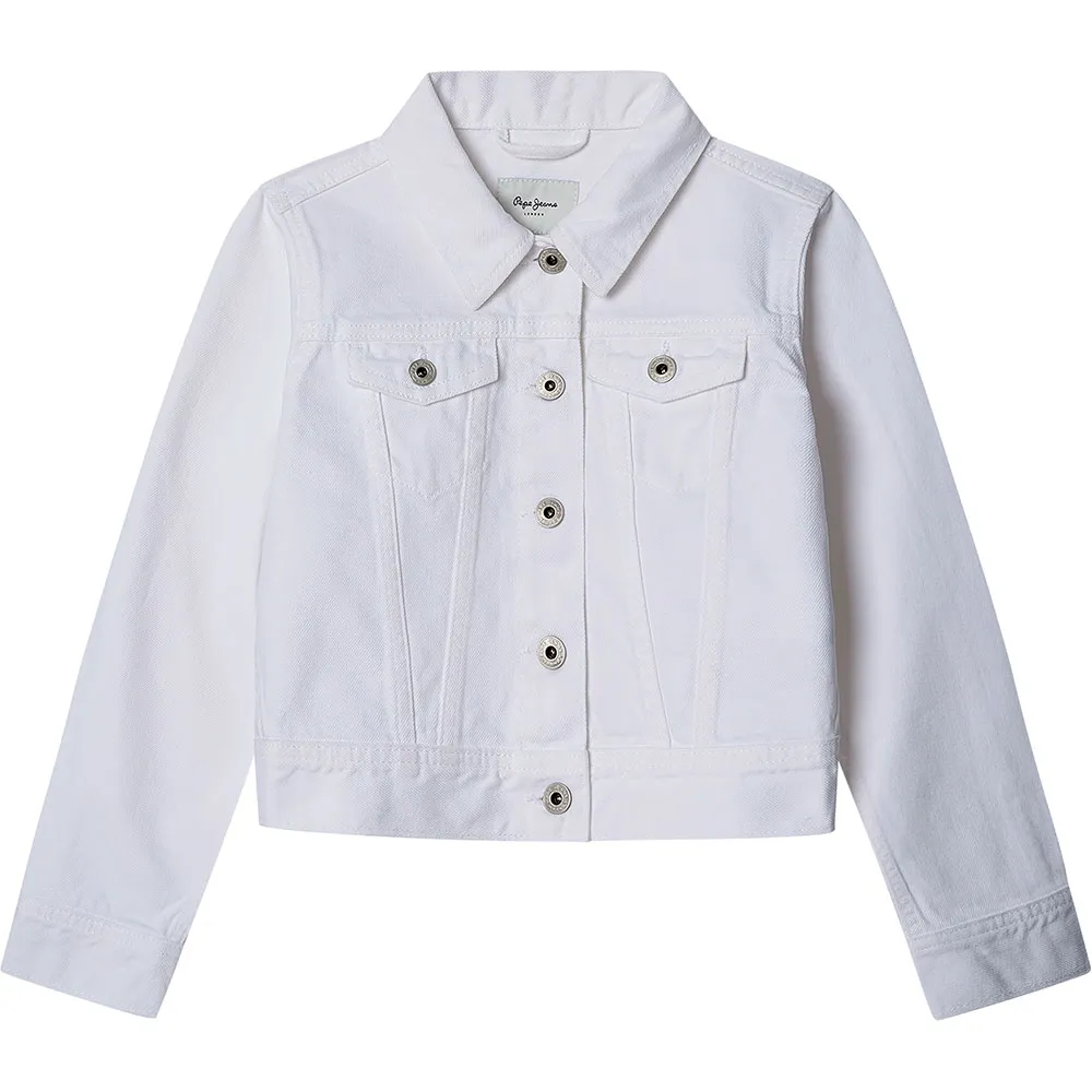 

Куртка Pepe Jeans PG401119 Cropped denim, белый