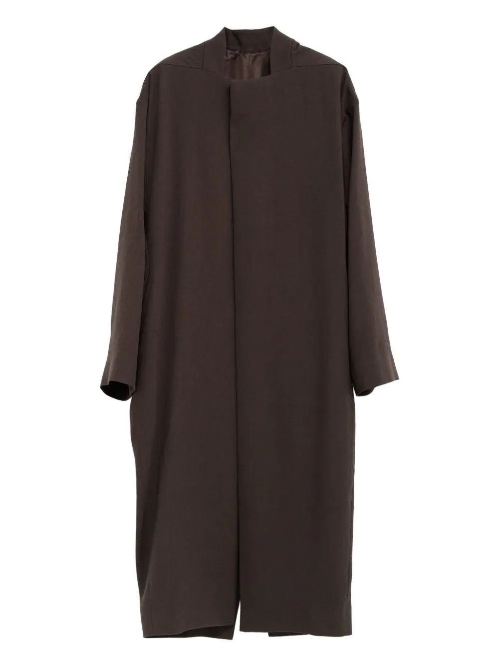 

Пальто со шлицей Rick Owens, коричневый