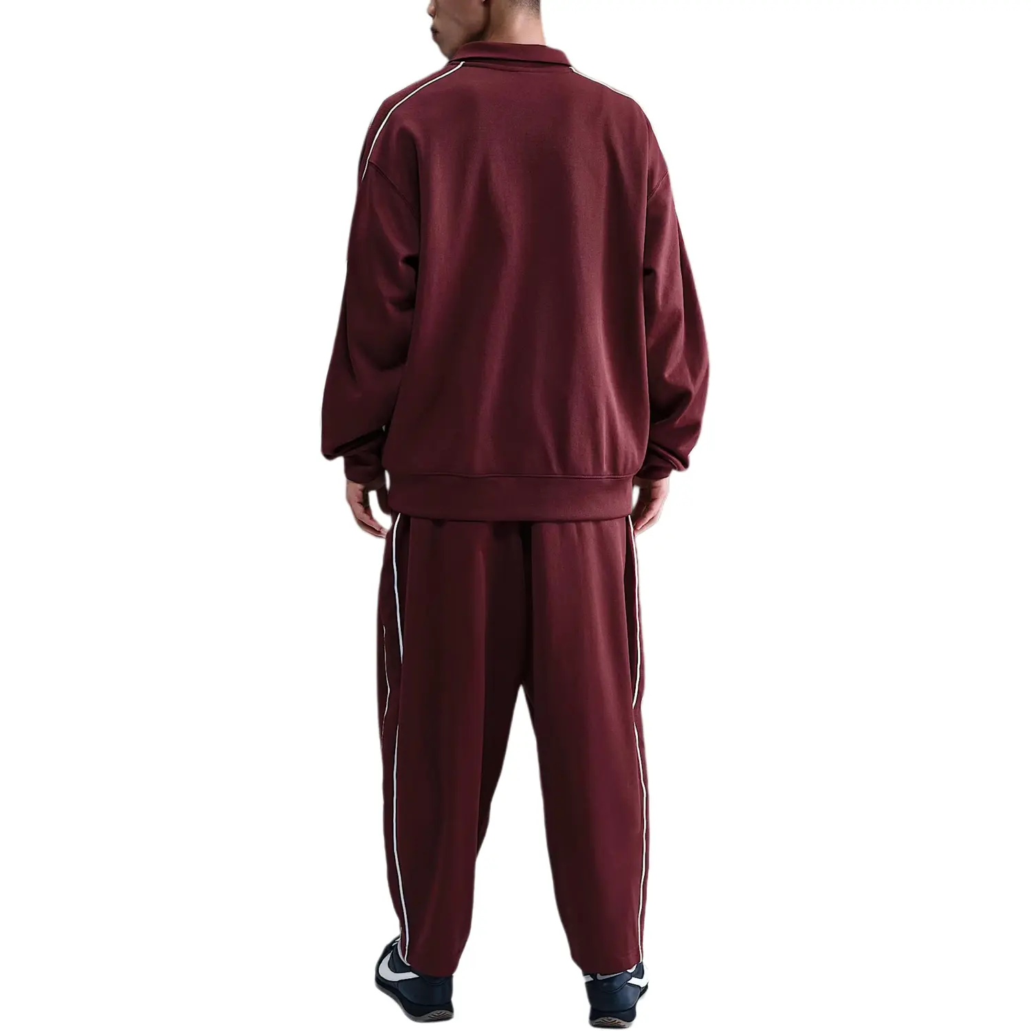 Спортивные штаны Club Knitted мужские Nike, красно-белый — фото 3
