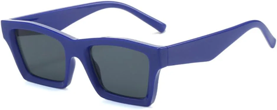 

Винтажные женские солнцезащитные очки 2027 года, модные солнцезащитные очки UV400, леопардовый принт, цвет шампанского, мужские солнцезащитные очки MTZJH, Blue Grey