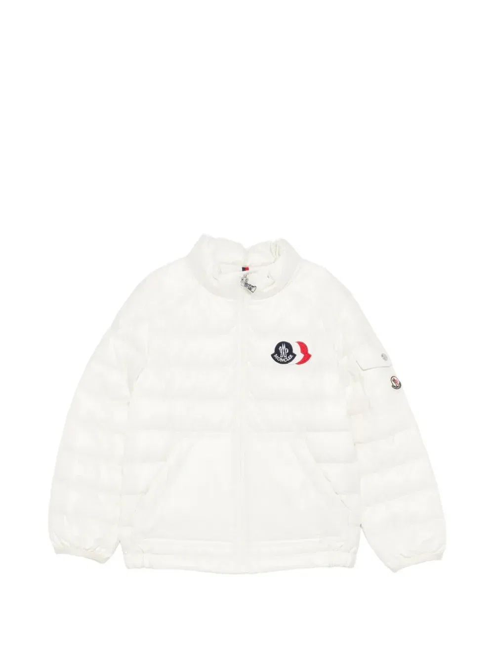 Куртка Bengi с логотипом Moncler Enfant, белый