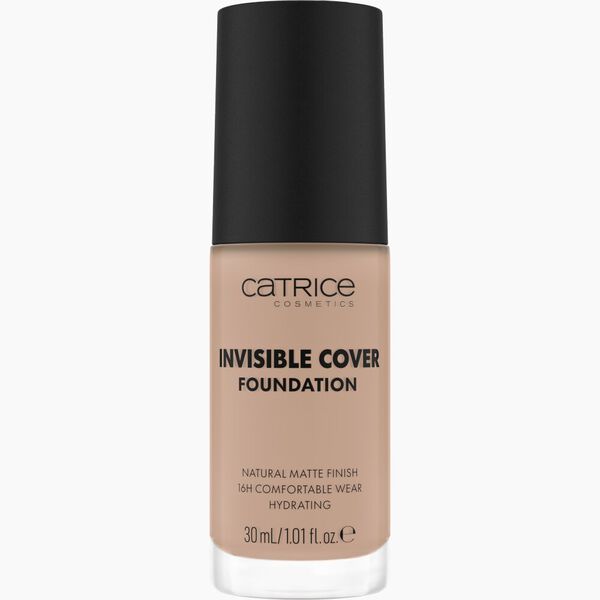 

Тональный крем для лица 020n, 30 мл Catrice Invisible cover foundation, цвет 020n