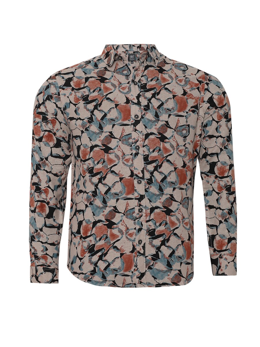 

Рубашка на пуговицах классического кроя Campus Sutra Ford, Mixed Colors