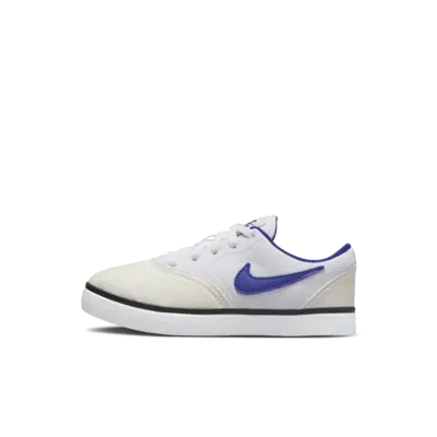 

Кроссовки Nike SB Check Canvas, цвет White/Summit White/Black/Deep Royal Blue