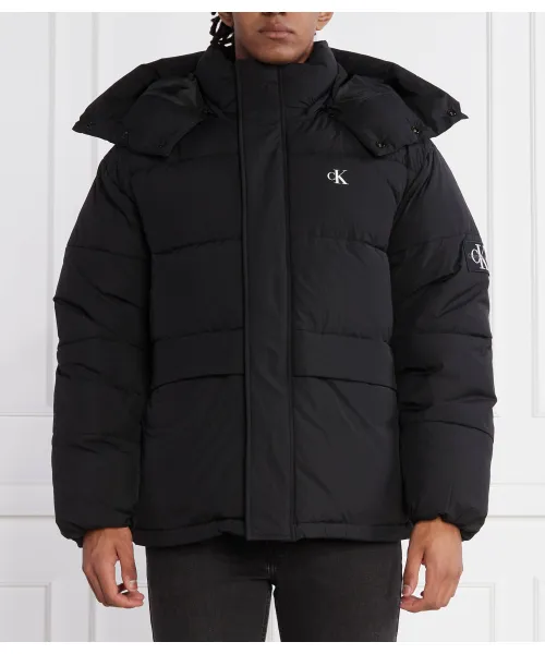 

Куртка ess non down relax Jacket Relaxed fit Calvin Klein Jeans, черный