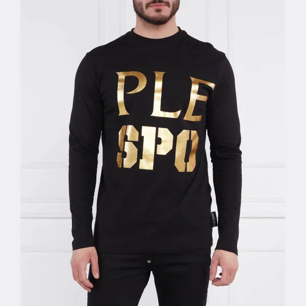 

Классический крой с длинным рукавом Plein Sport, черный