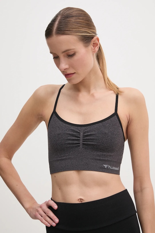 

Бюстгальтер для йоги Hummel, серый