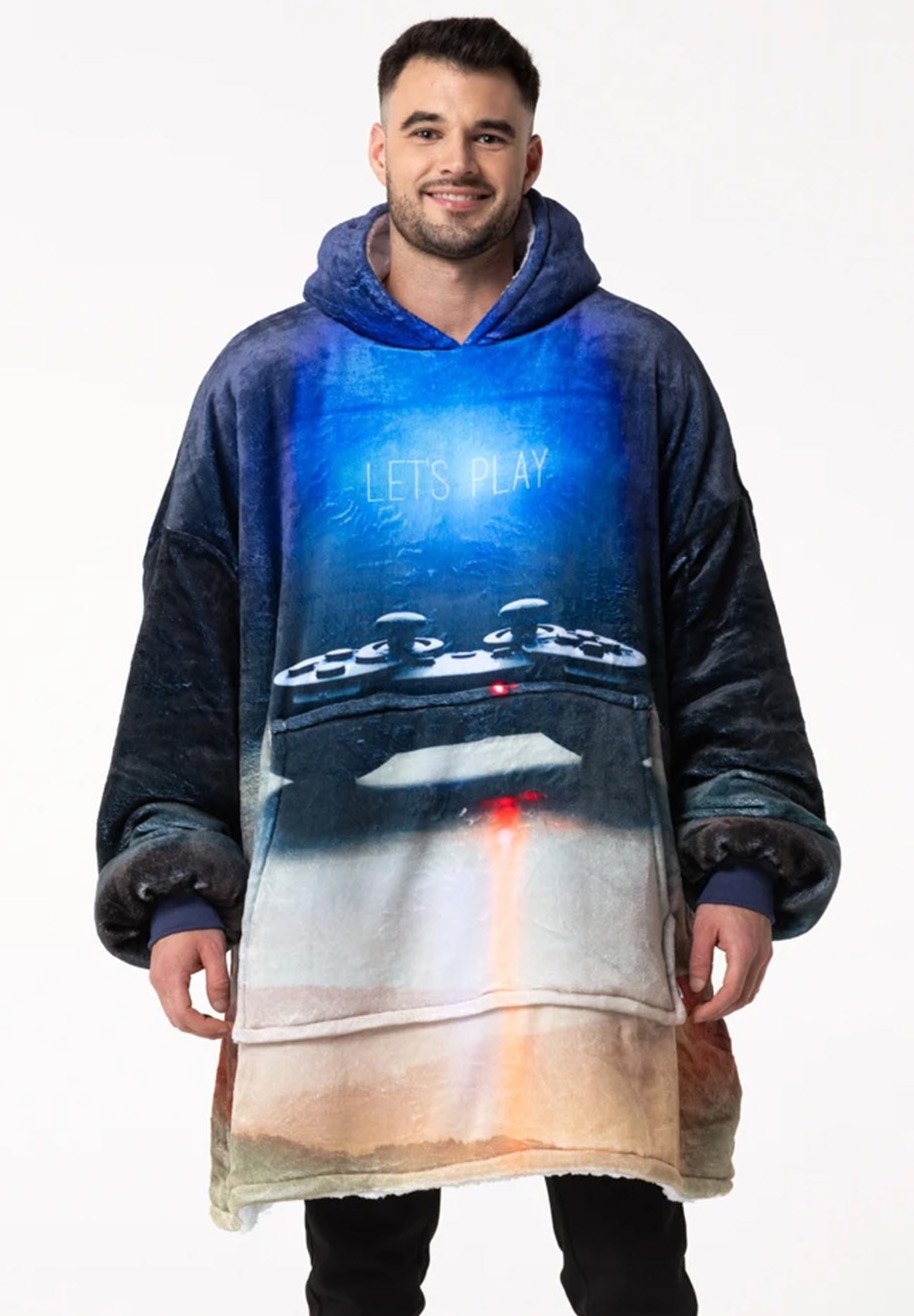 

Толстовка BLANKET GAMER - Hoodie Mr. GUGU & Miss GO, синий