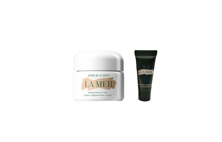 

HAILANZHIMI набор пробников увлажняющего крема, сыворотки и лосьона увлажняющий крем 3,5 мл + восстанавливающая эссенция 3 мл LA MER