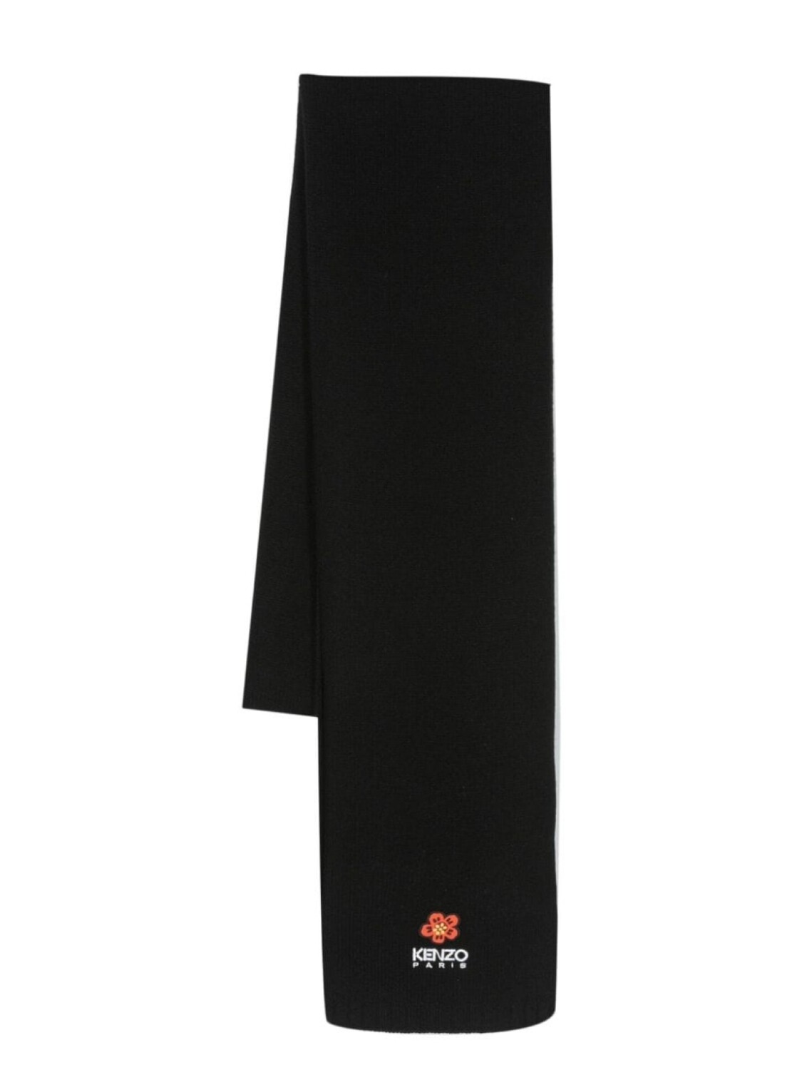 

Kenzo шерстяной шарф Boke Flower, черный