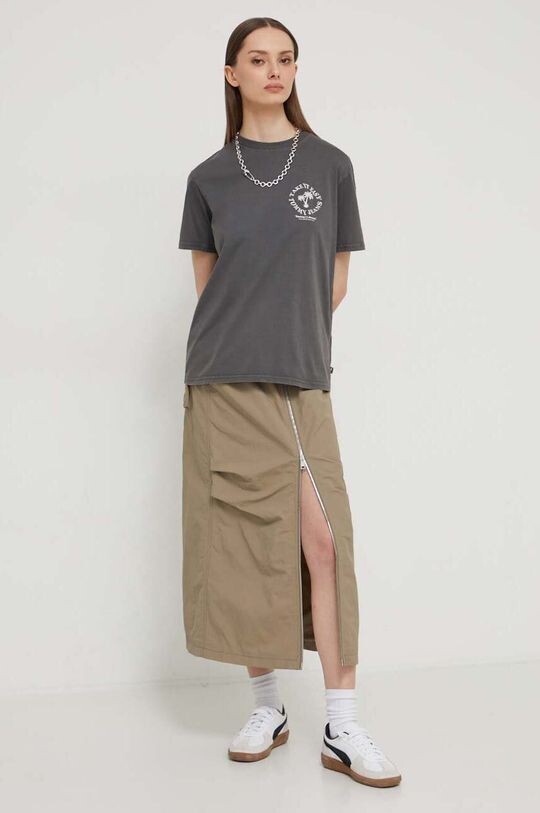 

Хлопковая футболка Tommy Jeans, серый