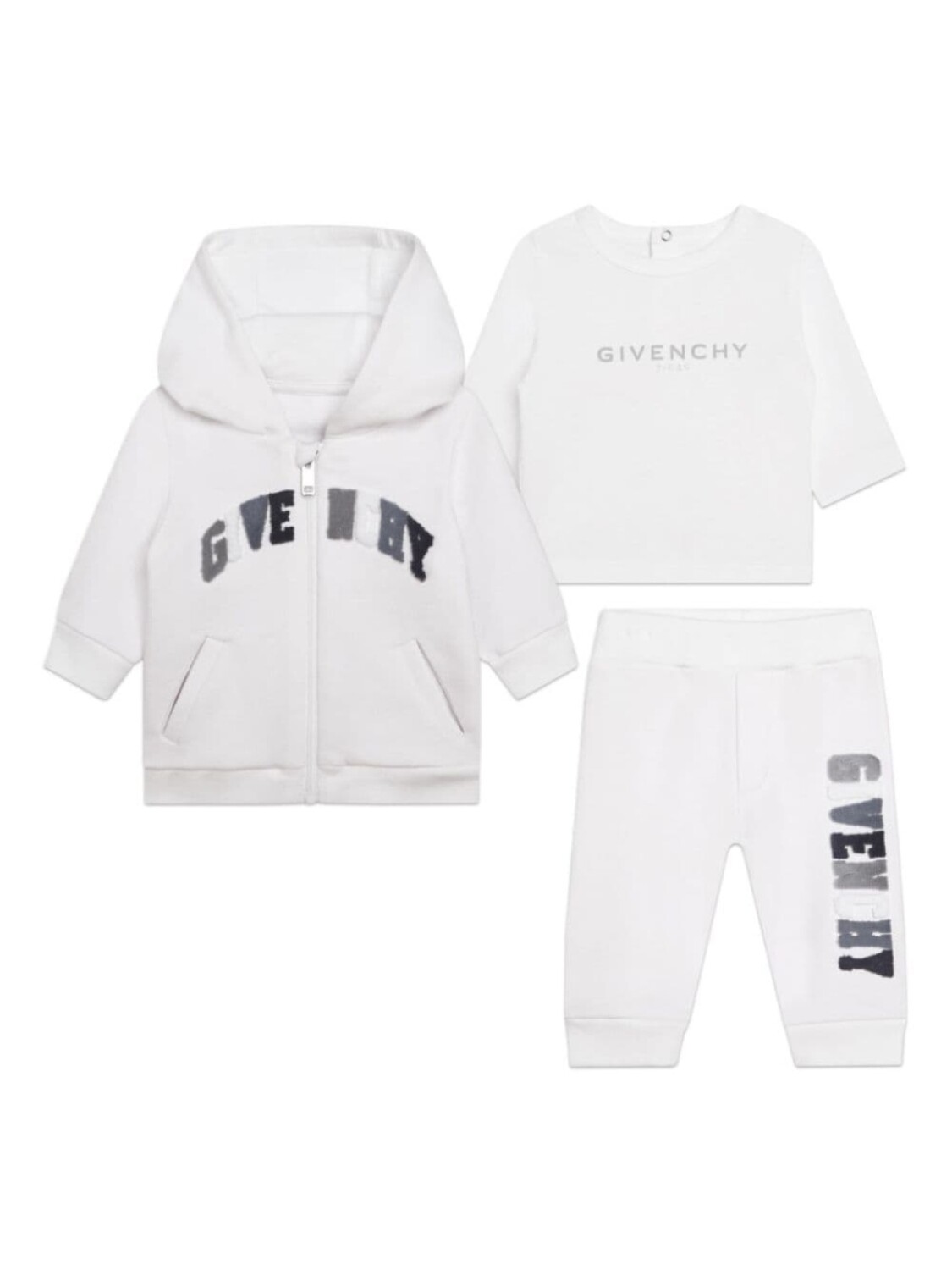 

Givenchy Kids спортивный костюм с логотипом, белый