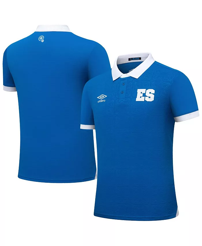 

Мужская синяя реплика домашней футболки сборной Сальвадора 2025 года Umbro