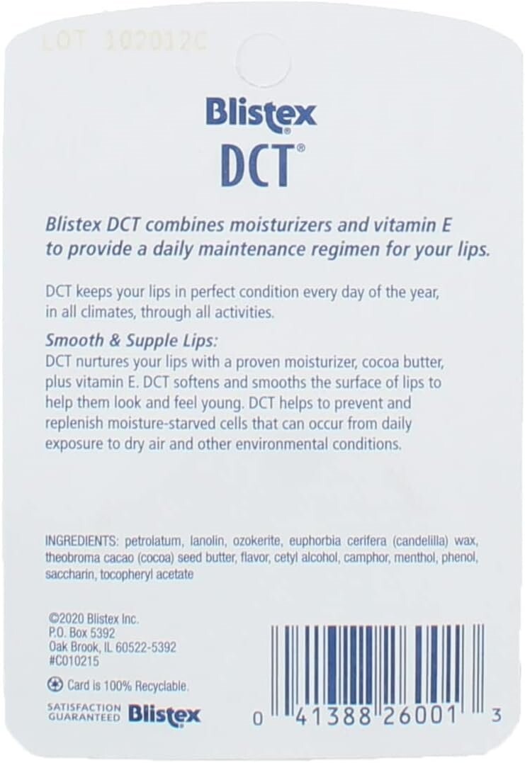 Blistex, Бальзам для губ в баночке, DCT Daily Conditioning Treatment, 7,08 г — фото 2